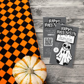 Trunk ou traiter Halloween Cool Ghost Cartes de vi