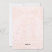 Trunk Party (Vrouw) Uitnodiging (Achterkant)