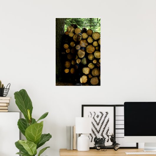 Trunks by Johannes Stötter Poster (Thuiskantoor)