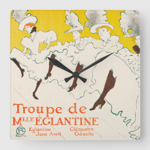 Truppe van Mademoiselle Eglantine, Toulouse Lautre Vierkante Klok