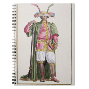 Truro-Audaty, koning van Dahomey uit 'Receuil des Notitieboek