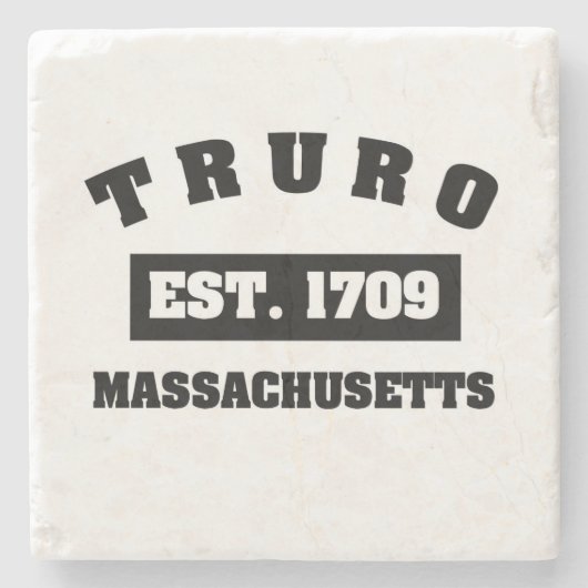 Truro Est. 1709 Steen Onderzetter (Voorkant)