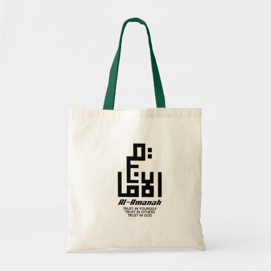 Trust - Amanah Tote Bag (Voorkant)