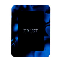 "Trust" Flexible Photo Magnet
