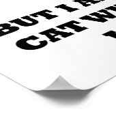 Trust for Cats Funny Poster (Coin)