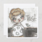 Trust - Forfaitaire kwetsbare Kaart (Voorkant / Achterkant)