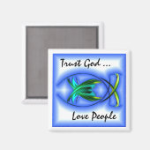 Trust God Magnet (Recto/Verso)