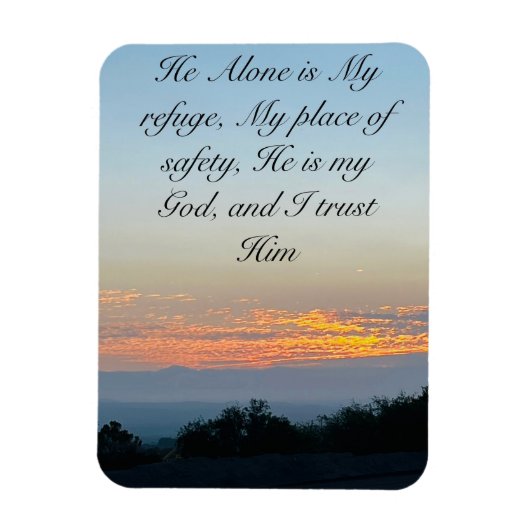 Trust Him Magneet (Verticaal)