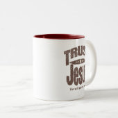 Trust in Jesus mug (Devant droit)
