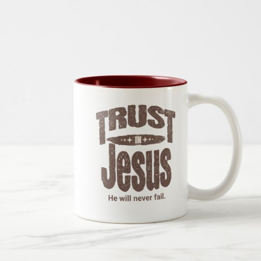 Trust in Jesus mug (Droit)