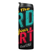 Trust In The Lord Heart Thermosbeker (Geroteerd rechts)