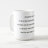 Trust in the lord Mug (Devant gauche)