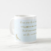 Trust in the Lord Proverbs Calligraphy Mug (Devant gauche)