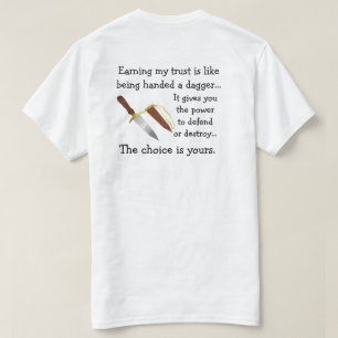 Trust is een soort Dagger Shirt