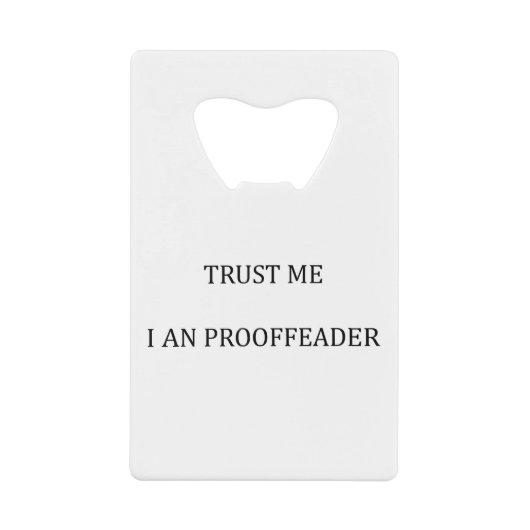 Trust me I am a Proofreader (Devant)