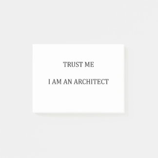Trust me I am an Architect Post-it® Notes