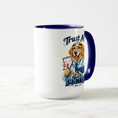 Trust Me I’m a Dogtor Funny Dog Doctor Mok (Voorkant rechts)