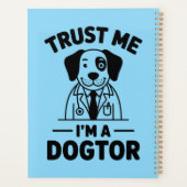 Trust Me I’m a Dogtor Planner (Achterkant)
