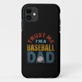 TRUST ME I'M A BASEBALL DAD Case-Mate iPhone CASE (Achterkant)
