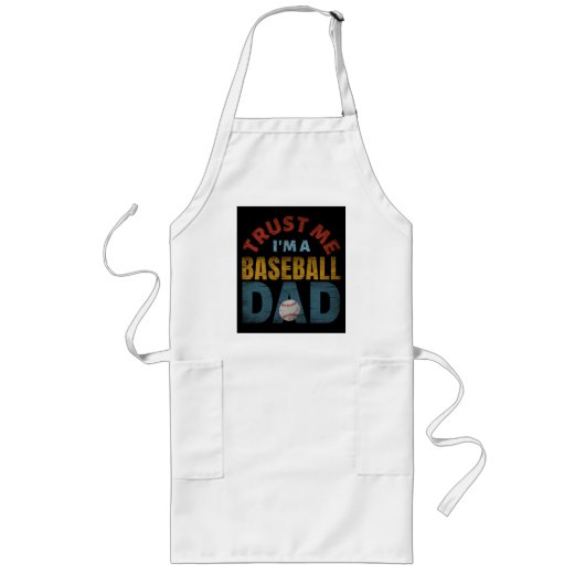 TRUST ME I'M A BASEBALL DAD LANG SCHORT (Voorkant)