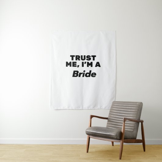 Trust Me, I'm a Bride Wandkleed (In situ)