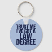 Trust Me Lawyer Sleutelhanger (Achterkant)