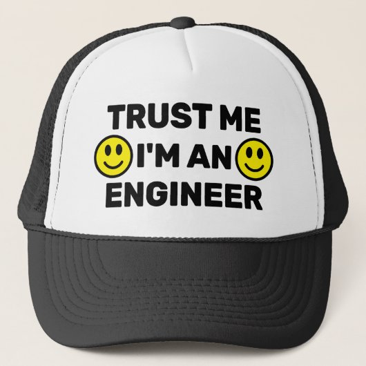 Trust Me Trucker Hat (Customize It!) Trucker Pet (Voorkant)