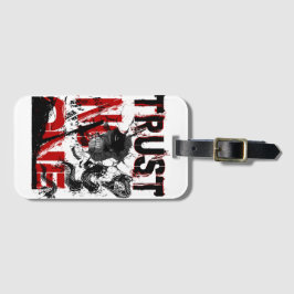 Trust No One Bagagelabel