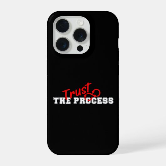 Trust The Process Inspirational Typography Design (Verso)