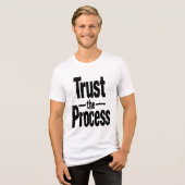 Trust the Process Men's Motivational T-Shirt (Voorkant volledig)