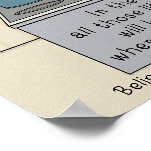 Trust the Process Poster (Hoek)