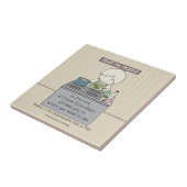 Trust the Process Tegeltje (Zijkant)