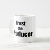 Trust the Producer Coffee Mug (Devant gauche)