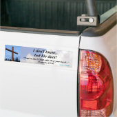 Trust, tot nu toe bumpersticker (Op Truck)