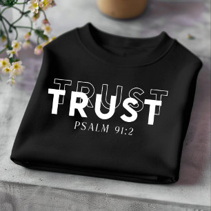 Trust voor mannen en vrouwen Christelijk T-shirt