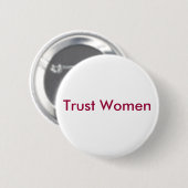 Trust Women Ronde Button 5,7 Cm (Voorkant /achterkant)