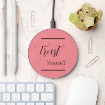 'Trust Yourself' - Black Lettering