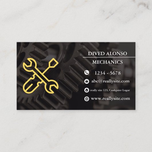 Trusted Mechanical Services for All Vehicles Visitekaartje (Voorkant)