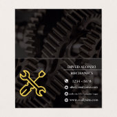 Trusted Mechanical Services for All Vehicles Visitekaartjes (Buitenkant ongevouwen)