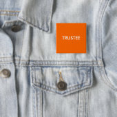 TRUSTEE VIERKANTE BUTTON 5,1 CM (In situ)