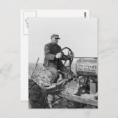 Trusty Old Tractor, 1930s Briefkaart (Voorkant / Achterkant)