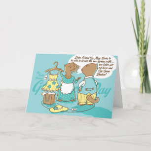 Truth Behind Groundhog Day Card CUSTOMIZABLE Kaart
