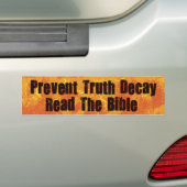 Truth Decay 2 Bumpersticker (Op auto)