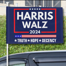 Truth Hope Decency Harris Walz 2024