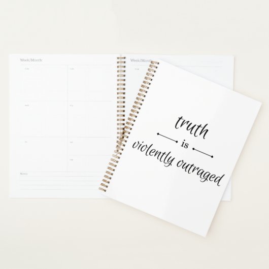 Truth or lie? planner (Display)