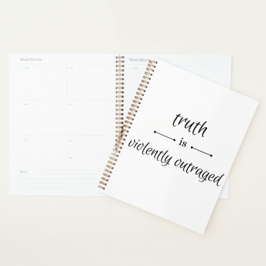 Truth or lie? planner (Display)