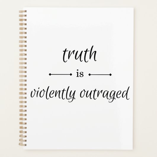 Truth or lie? planner (Voorkant)