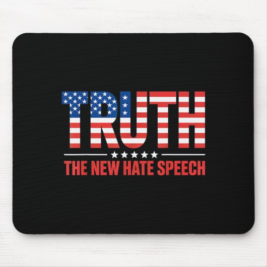 Truth The New Hate Speech Litical Correctness Usa  Muismat (Voorkant)
