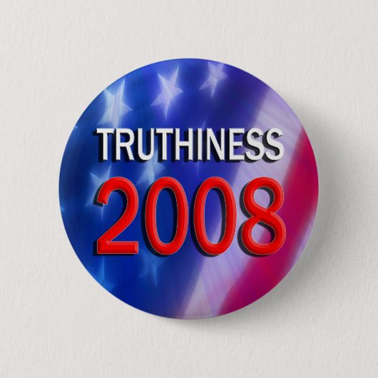 TRUTHINESS 2008 RONDE BUTTON 5,7 CM (Voorkant)