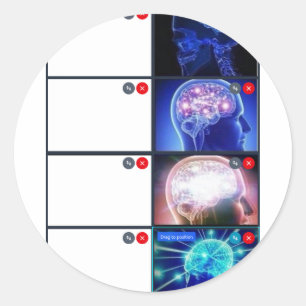 TRVMP Aangepaste Meme Sticker